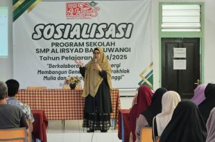 Sosialisasi Program SMP Al Irsyad banyuwangi